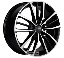 Khomen KHW 1812 7x18 5*114.3 ET49 DIA67.1 Black-FP Литой