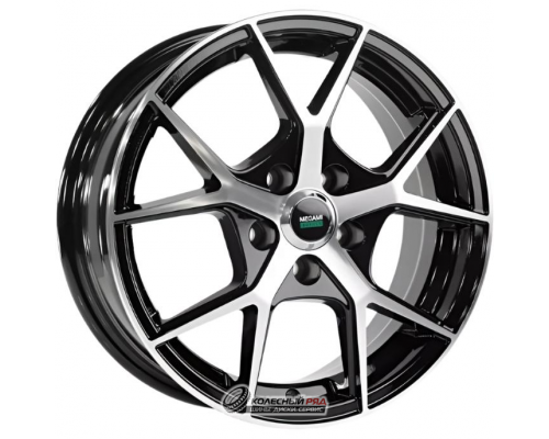Megami MGM-18 6x15 4*100 ET37 DIA60.1 BFP Литой