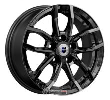 K&K Фрост 6.5x15 5*112 ET43 DIA57.1 Черный Литой