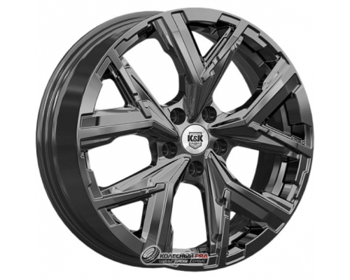 K&K Айона 6.5x18 5*112 ET38 DIA66.6 Черный Литой