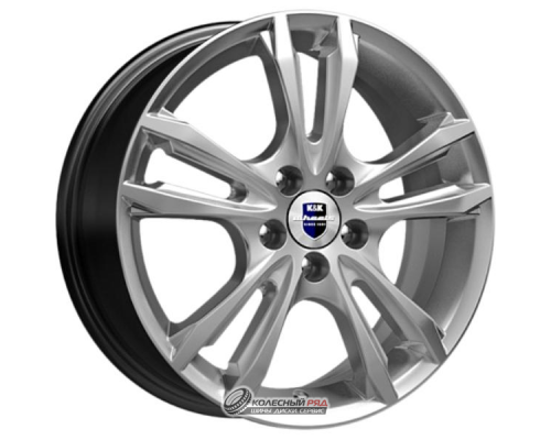K&K Samara 6x16 4*114.3 ET40 DIA67.1 Elite silver Литой