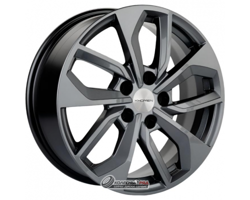 Khomen KHW 1703 7x17 5*114.3 ET40 DIA66.1 Gray Литой