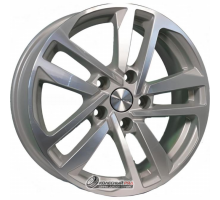 Khomen KHW 1612 6.5x16 5*114.3 ET43 DIA67.1 F-Silver-FP Литой
