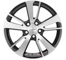 Khomen KHW 1704 7x17 5*110 ET50 DIA67.1 Black-FP Литой