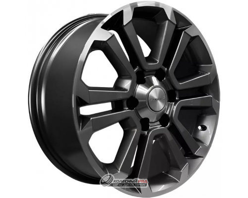 Khomen KHW 1817 7.5x18 6*139.7 ET45 DIA93.1 Gray-FP Литой