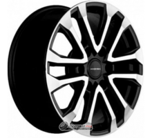 Khomen KHW 1805 7.5x18 6*139.7 ET30 DIA108.1 Black-FP Литой