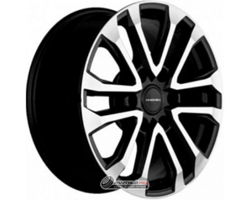 Khomen KHW 1805 7.5x18 6*139.7 ET30 DIA108.1 Black-FP Литой