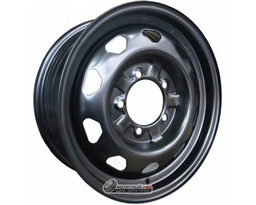 Kronprinz УАЗ Патриот/Хантер 6.5x16 5*139.7 ET40 DIA108.6 Black Штампованный