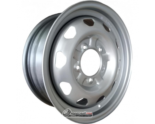 Kronprinz УАЗ Патриот/Хантер 6.5x16 5*139.7 ET40 DIA108.6 Silver Штампованный