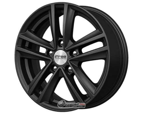 iFree Катар 6.5x16 5*114.3 ET45 DIA67.1 Блэк мэт Литой