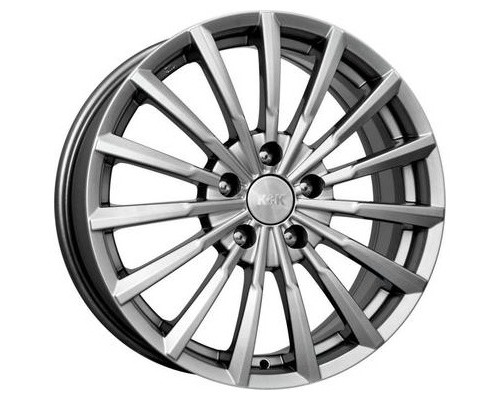 Купить диски K&K 7x17/4x100 ET41 D60,1 Акцент (КС562) Дарк платинум от производителя K&K в Казани Купить диски K&K 7x17/4x100 ET41 D60,1 Акцент (КС562) Дарк платинум от производителя K&K в Казани