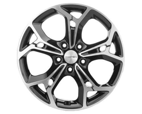 Купить диски Khomen Wheels 7x17/5x114,3 ET51 D67,1 KHW1702 (Optima/Tucson) Black-FP от производителя Khomen Wheels в Казани