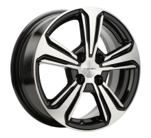 Khomen Wheels 6x15/4x100 ET45 D56,6 KHW1502 (Nexia) Black-FP