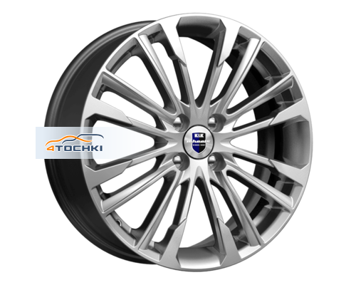 Купить диски K&K 6,5x17/4x100 ET35 D67,1 Сильверстоун-оригинал (КС770) Сильвер SK от производителя K&K в Казани