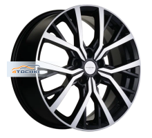 Khomen Wheels 7x18/5x114,3 ET50 D54,1 KHW1806 (Coolray) Black-FP