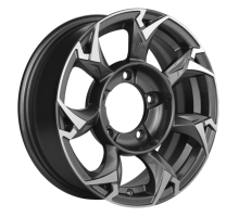 Khomen Wheels 5,5x15/5x139,7 ET5 D98,5 KHW1505 (Lada NIVA 4x4) Gray-FP