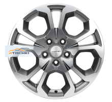 Khomen Wheels 6,5x17/5x114,3 ET50 D66,1 KHW1711 (Arkana/Kaptur) Gray-FP
