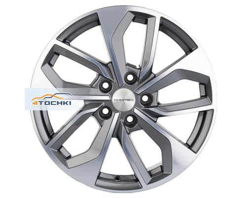 Купить диски Khomen Wheels 7x17/5x114,3 ET45 D67,1 KHW1703 (CX-5/i40/X-Trail) Gray-FP от производителя Khomen Wheels в Казани
