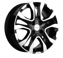 Khomen Wheels 6x15/4x100 ET46 D54,1 KHW1503 (Rio/Solaris) Black-FP