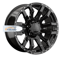 LS 9x20/5x150 ET25 D110,5 1294 BK (конус, Колпак+лого)