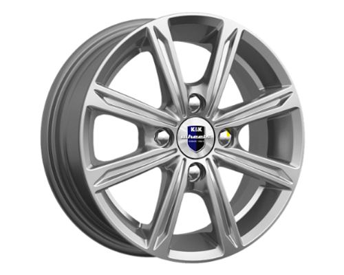 Купить диски K&K 5x14/4x100 ET43 D60,1 Флэш-оригинал (КС698) Дарк платинум от производителя K&K в Казани