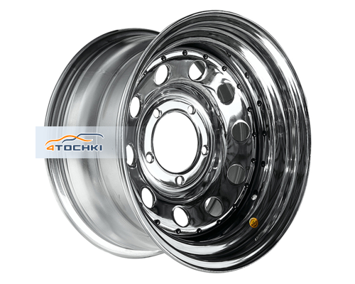 Купить диски Off-Road Wheels 8x16/5x139,7 ET-19 D110 УАЗ Хромированный от производителя Off-Road Wheels в Казани