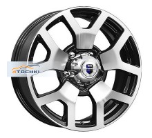 K&K 7x18/5x139,7 ET35 D108,5 Намиб (КС775) Алмаз черный