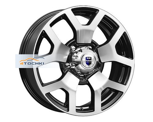 Купить диски K&K 7x18/5x139,7 ET35 D108,5 Намиб (КС775) Алмаз черный от производителя K&K в Казани Купить диски K&K 7x18/5x139,7 ET35 D108,5 Намиб (КС775) Алмаз черный от производителя K&K в Казани