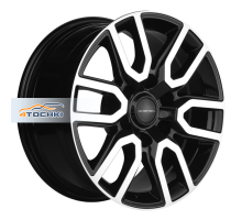 Khomen Wheels 8x17/6x139,7 ET25 D106,1 KHW1723 (LC Prado/Lexus GX) Black-FP