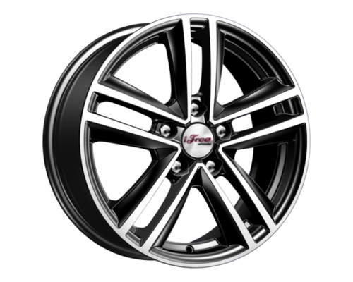 Купить диски iFree 6,5x16/5x108 ET50 D63,35 Катар (КС885) Блэк Джек от производителя iFree в Казани Купить диски iFree 6,5x16/5x108 ET50 D63,35 Катар (КС885) Блэк Джек от производителя iFree в Казани