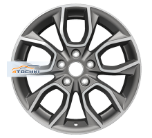 Khomen Wheels 7x17/5x112 ET45 D57,1 KHW1713 (Karoq) Gray-FP