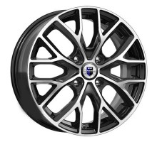 K&K 6x16/4x98 ET35 D58,5 Лилиом (КС891) Алмаз черный