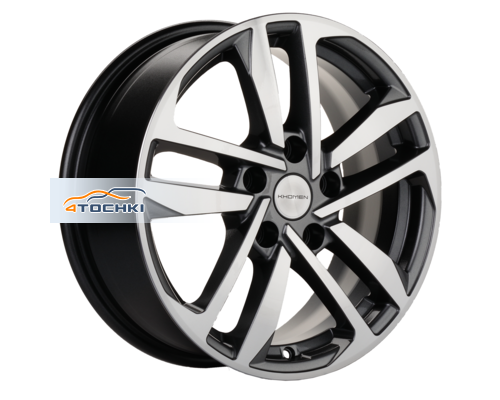 Купить диски Khomen Wheels 6,5x16/5x112 ET46 D57,1 KHW1612 (Octavia A7) Gray-FP от производителя Khomen Wheels в Казани Купить диски Khomen Wheels 6,5x16/5x112 ET46 D57,1 KHW1612 (Octavia A7) Gray-FP от производителя Khomen Wheels в Казани