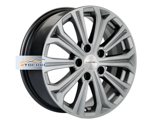 Купить диски Khomen Wheels 6,5x16/5x112 ET46 D57,1 KHW1610 (Octavia) G-Silver от производителя Khomen Wheels в Казани Купить диски Khomen Wheels 6,5x16/5x112 ET46 D57,1 KHW1610 (Octavia) G-Silver от производителя Khomen Wheels в Казани