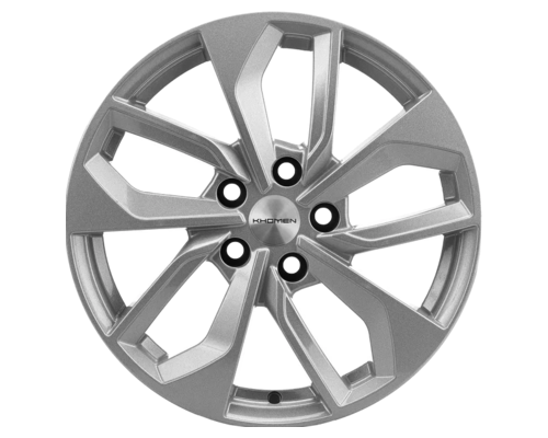 Купить диски Khomen Wheels 7x17/5x112 ET40 D57,1 KHW1703 (Kodiaq/Tiguan) F-Silver от производителя Khomen Wheels в Казани Купить диски Khomen Wheels 7x17/5x112 ET40 D57,1 KHW1703 (Kodiaq/Tiguan) F-Silver от производителя Khomen Wheels в Казани
