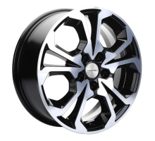 Khomen Wheels 6,5x17/5x114,3 ET40 D64,1 KHW1711 (Haval F7/F7x) Black-FP