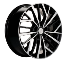 Khomen Wheels 7x17/5x114,3 ET45 D66,1 KHW1717 (Teana/X-trail) Black-FP