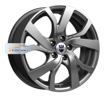 K&K 6,5x16/5x110 ET39 D65,1 Палермо (КС607) Дарк платинум