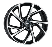 MAK 8x18/5x108 ET45 D72 Kassel Black mirror