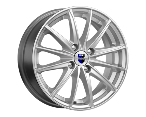 Купить диски K&K 6x15/4x100 ET35 D67,1 Пойнт Бланк (KC884) Сильвер SK от производителя K&K в Казани Купить диски K&K 6x15/4x100 ET35 D67,1 Пойнт Бланк (KC884) Сильвер SK от производителя K&K в Казани