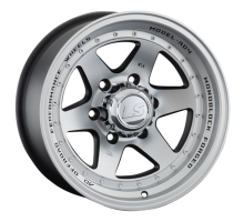 LS 8x16/6x139,7 ET-10 D106,1 879 MBF (конус, Колпак+лого)