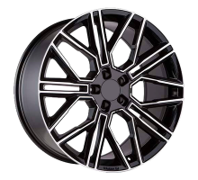 Khomen Wheels 9,5x21/5x112 ET31 D66,6 KHW2101 (Q7/Touareg) Black-FP