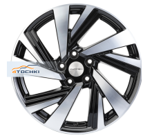 Khomen Wheels 7,5x18/5x114,3 ET50 D66,1 KHW1801 (Murano) Black-FP