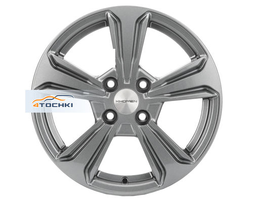 Купить диски Khomen Wheels 6x15/4x100 ET50 D60,1 KHW1502 (Vesta) Gray от производителя Khomen Wheels в Казани Купить диски Khomen Wheels 6x15/4x100 ET50 D60,1 KHW1502 (Vesta) Gray от производителя Khomen Wheels в Казани