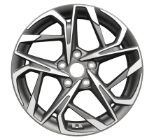 Khomen Wheels 7x17/5x114,3 ET48,5 D67,1 KHW1716 (Sportage) Gray-FP