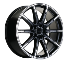 Khomen Wheels 9,5x21/5x112 ET30 D66,6 KHW2102 (GLS class) Black-FP