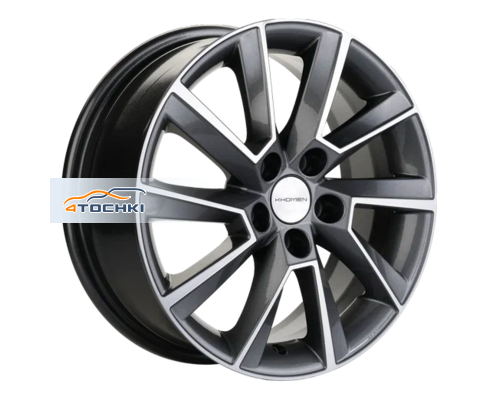 Купить диски Khomen Wheels 6x15/5x100 ET38 D57,1 KHW1507 (Rapid/Fabia) Gray-FP от производителя Khomen Wheels в Казани Купить диски Khomen Wheels 6x15/5x100 ET38 D57,1 KHW1507 (Rapid/Fabia) Gray-FP от производителя Khomen Wheels в Казани