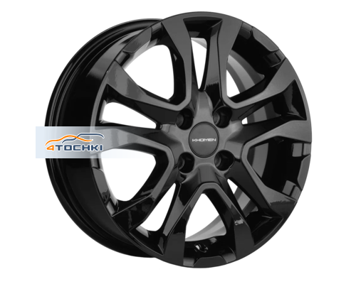 Купить диски Khomen Wheels 6x15/4x100 ET46 D54,1 KHW1503 (Rio/Solaris) Black от производителя Khomen Wheels в Казани Купить диски Khomen Wheels 6x15/4x100 ET46 D54,1 KHW1503 (Rio/Solaris) Black от производителя Khomen Wheels в Казани