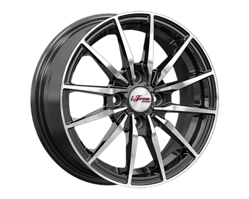 Купить диски iFree 5,5x14/4x100 ET39 D56,6 Финчер (КС1119) Блэк Джек от производителя iFree в Казани Купить диски iFree 5,5x14/4x100 ET39 D56,6 Финчер (КС1119) Блэк Джек от производителя iFree в Казани