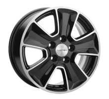 Khomen Wheels 6,5x16/5x114,3 ET45 D54,1 KHW1601 (Geely Atlas Pro) Black-FP